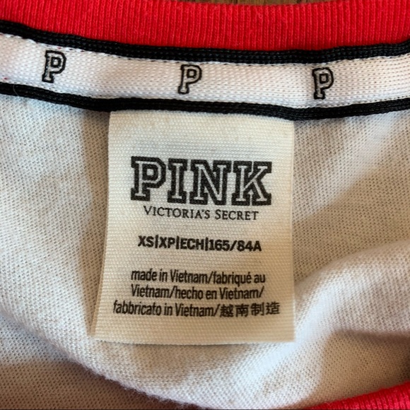 PINK VICTORIA’S SECRET SHORT SLEEVE TEE - Picture 10 of 11